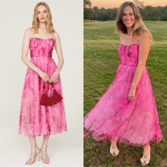 ML Monique Lhuillier Tulle Dress in Size 6